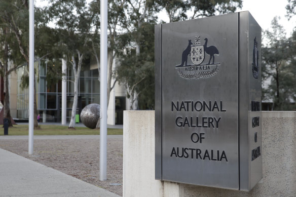 The careers and stories of male artists have been supported over other demographics at the National Gallery of Australia.