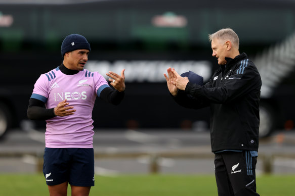 Joe Schmidt was an All Blacks assistant coach at the Rugby World Cup.