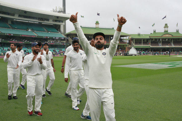 Virat Kohli's India will face Australia in a Sydney Test held almost a week later than usual.