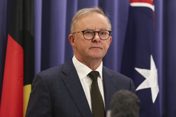 Labor leader Anthony Albanese.