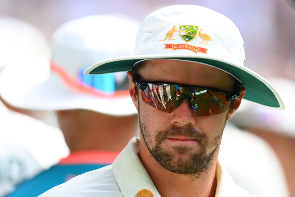 Travis Head was left out of the XI for the first Test.