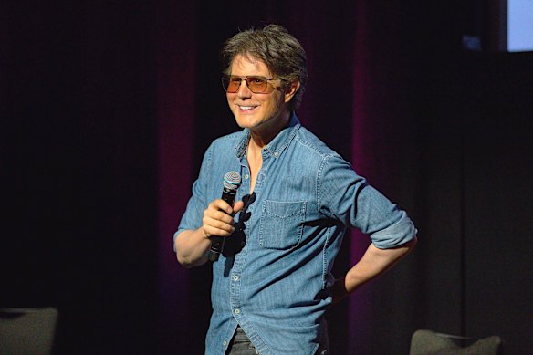 AACTA chair Jack Christian, who announced Trewhella’s departure, at the AACTA Festival in February.