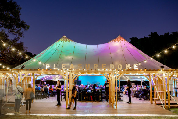A new riverside venue has opened at New Farm called the Pleasuredome.