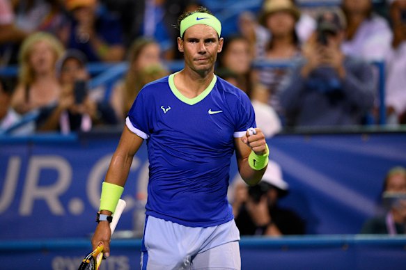 Rafael Nadal is in Melbourne to play in the Australian Open.