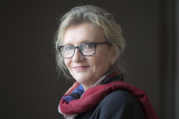 Elizabeth Strout told MWF's online audience that her character Olive Kitteridge just barged into her creative mind.