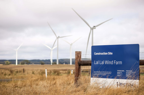 Coles will source renewable energy from the Lal Lal Wind Farm in Ballarat.
