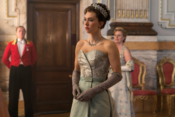 Vanessa Kirby in season two of The Crown.