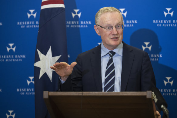 RBA governor Philip Lowe.