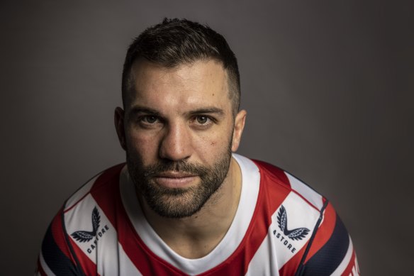 Roosters captain James Tedesco.