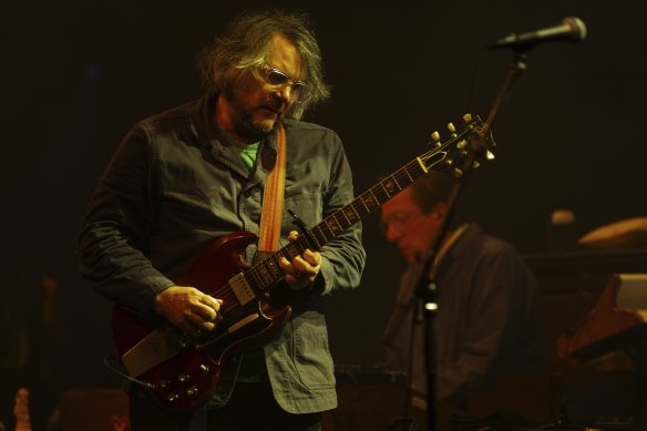 Jeff Tweedy’s vocals were simultaneously relaxed, aching, cutting and vibrant.