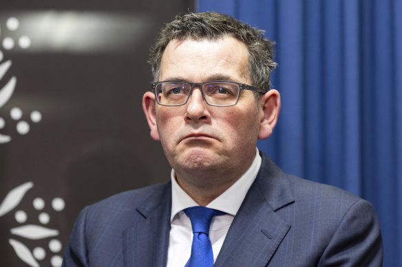 Premier Daniel Andrews has not appeared on Mitchell’s show since 2017.