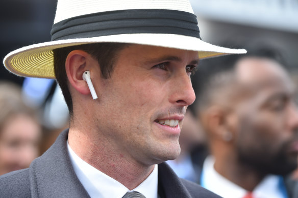 Trainer James Cummings.