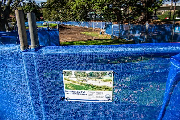 Residents are concerned the construction may have irreversibly damaged surrounding trees.