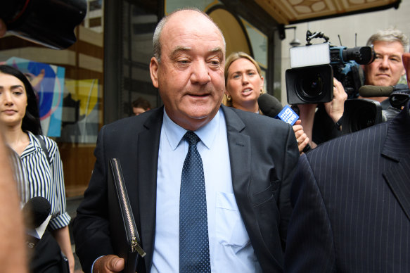Former Liberal MP Daryl Maguire, who was a target of Operation Keppel.