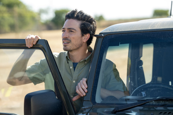 Ben Feldman stars as Andy in the outback comedy <i>Population 11</i>.