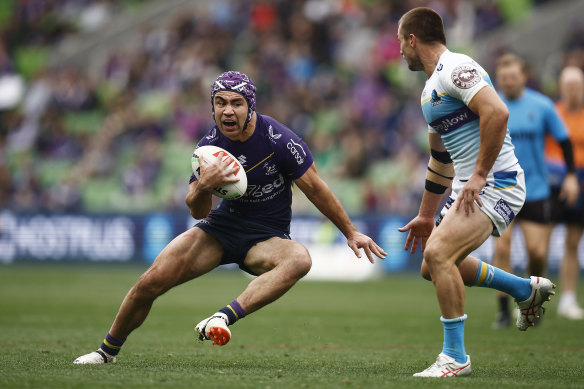 Jahrome Hughes is one of the Storm’s leaders in attack.