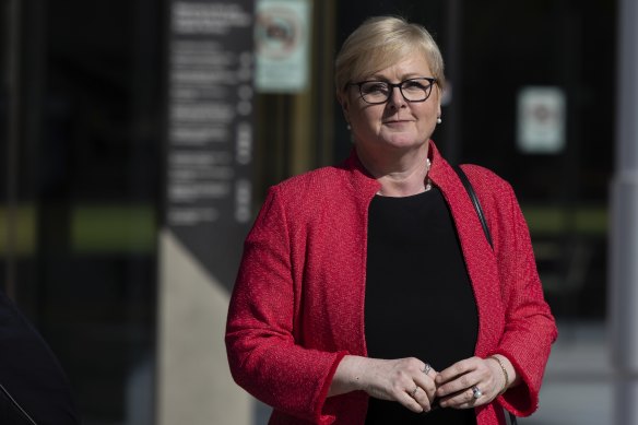The alleged rape took place inside the office of then-defence minister Linda Reynolds.