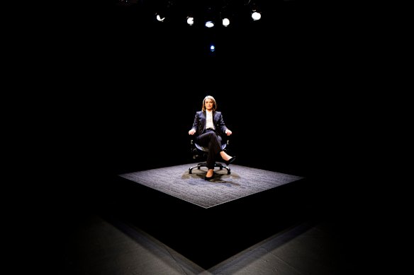 Sheridan Harbridge has brought back Suzie Miller’s “conquering hero of a play” Prima Facie back to where it began.