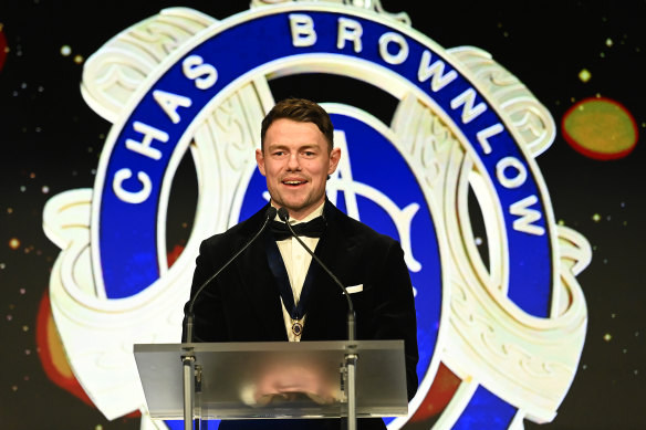 Lachie Neale wins his second Brownlow.