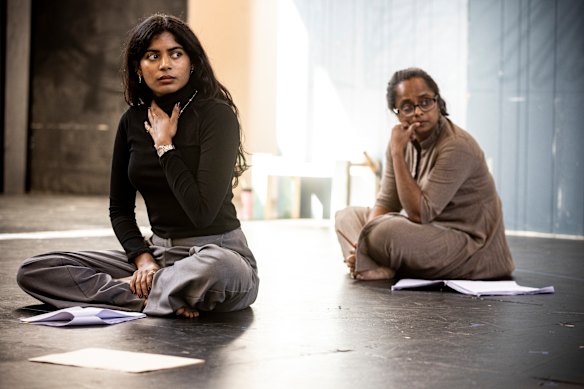 Radhika Mudaliyar and Nadie Kammallaweera play a daughter and mother dealing with change in The Wrong Gods.