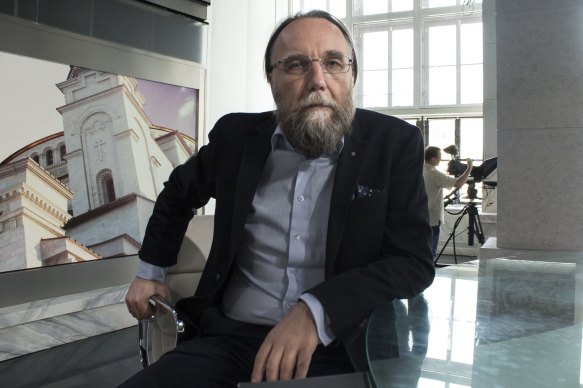 Alexander Dugin in Moscow.