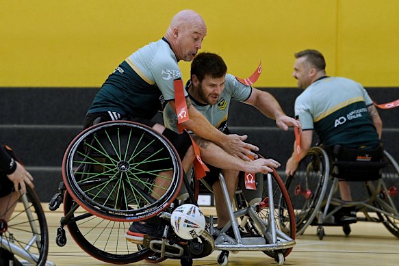 Wheelchair Rugby League is the ultimate collision sport.