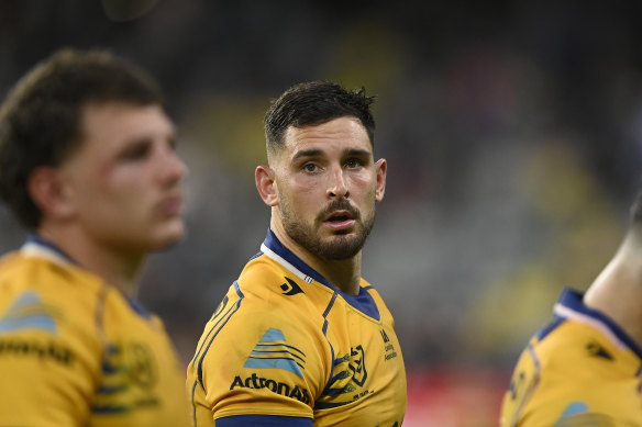 Parramatta Eels forward Ryan Matterson.