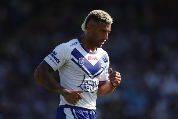 Bulldogs recruit Viliame Kikau will spend some time on the sidelines.