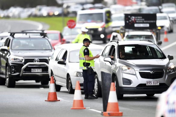 Once the borders reopen, border traffic is expected to double from the roughly 20,000 vehicles now being checked daily.