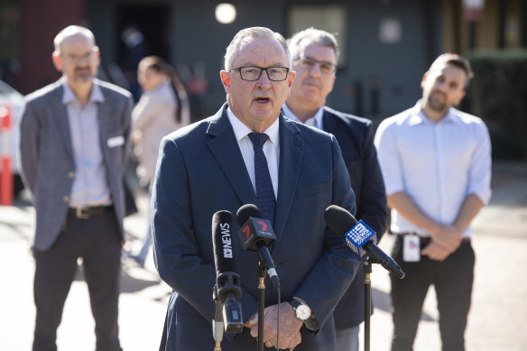 NSW Health Minister Brad Hazzard said NSW hopes to get more than 500 front-line healthcare workers in Sydney involved in the trial.