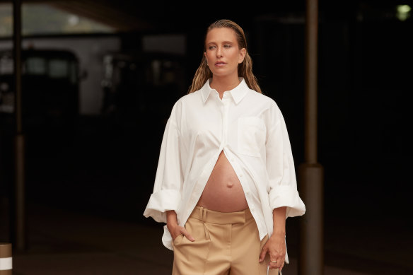 “Pregnancy has totally changed my perspective on low-waisted jeans.”