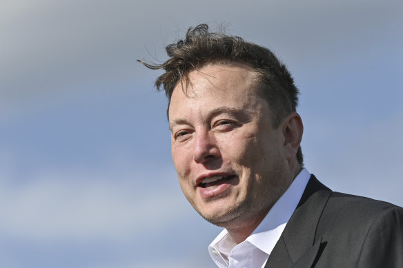 Technology entrepreneur Elon Musk.