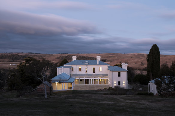 The homestead in its Monaro setting – a landscape that’s “still not fully appreciated”, says a former owner.