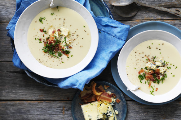 Neil Perry’s leek and potato soup.