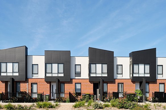 New housing in Wollert, part of Melbourne’s Scullin electorate in the city’s northern suburbs; three-quarters of Wollert’s residents have both parents born overseas.