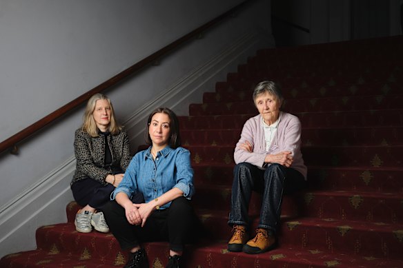 Chloe Hooper, Sarah Krasnostein and Helen Garner won the general non-fiction prize for The Mushroom Tapes.