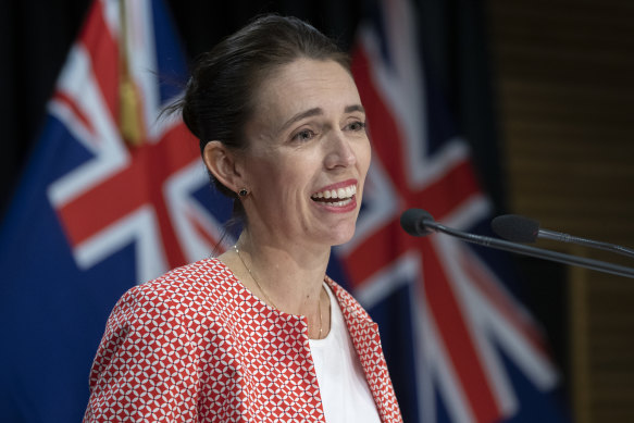 New Zealand PM Jacinda Ardern says the February and March dates for opening up are very firm.