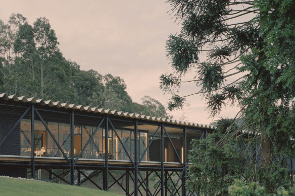 The art bridge at Bundanon captured the spirit of Australian architecture, the jury said.