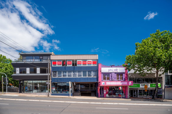 Four buildings at 378-390 Pacific Highway, Crows Nest, have sold for $51 million.