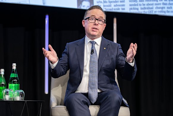 Qantas CEO Alan Joyce says hedging allows the company to adjust to higher fuel costs.