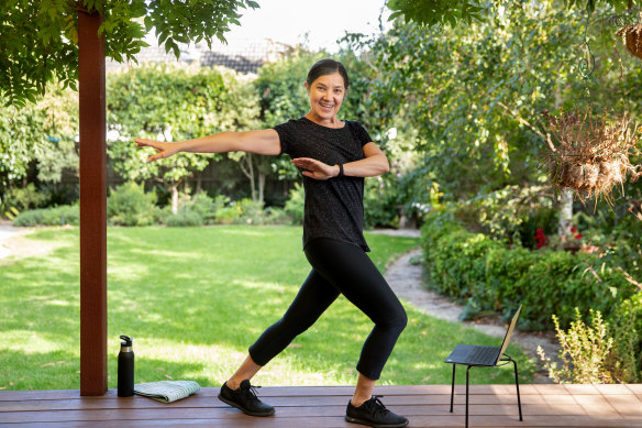 Narelle Nash is now streaming her Zumba classes from home.
