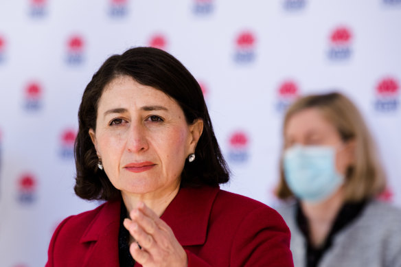 Premier Gladys Berejiklian on Monday.