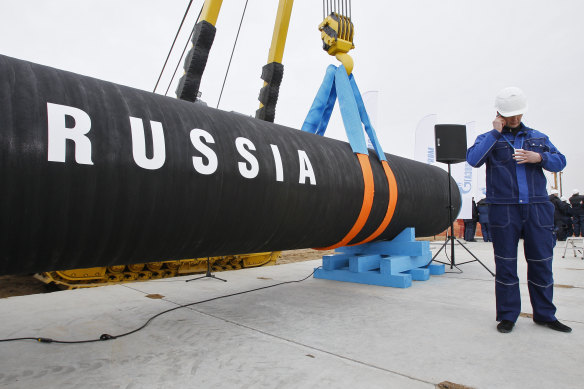 Europe is reliant on Russia for oil and gas. 