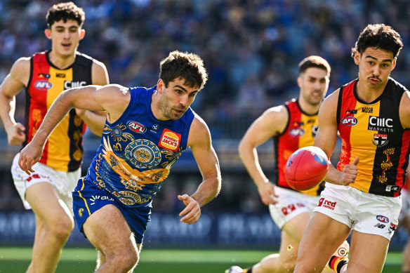 Out-of-contract West Coast wingman Andrew Gaff is adamant he has more good football left in him.