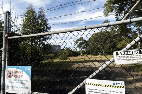 The Thornleigh Reservoir is a restricted area kept away from the general public.