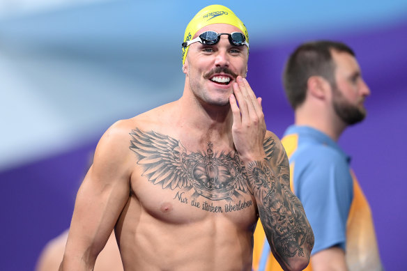 Kyle Chalmers has dabbled in butterfly but shapes as the man to beat in his pet 100m freestyle.