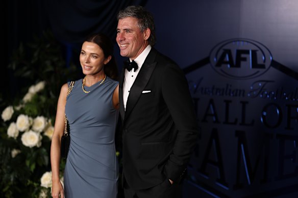 Matthew Richardson and his wife, Genevieve.