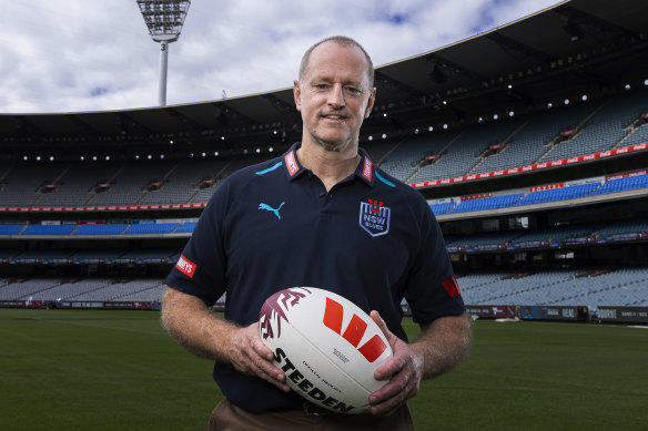 NSW Blues coach Michael Maguire.