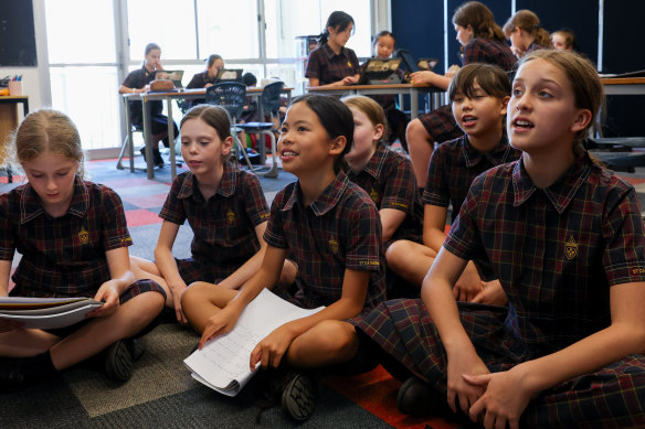St Catherine’s improved results in spelling in years 3 and 5 in 2024. Three years ago, the school embedded an explicit, direct instruction approach.