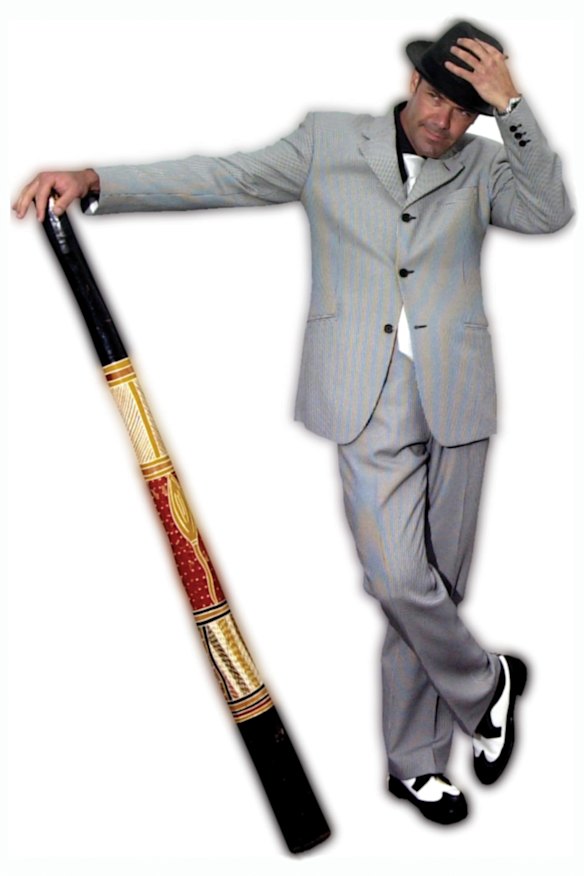 The “Dapper Didge” player Blak Douglas.